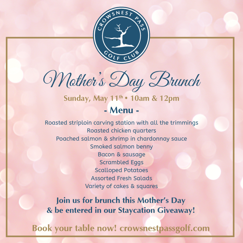 mothers day brunch menu