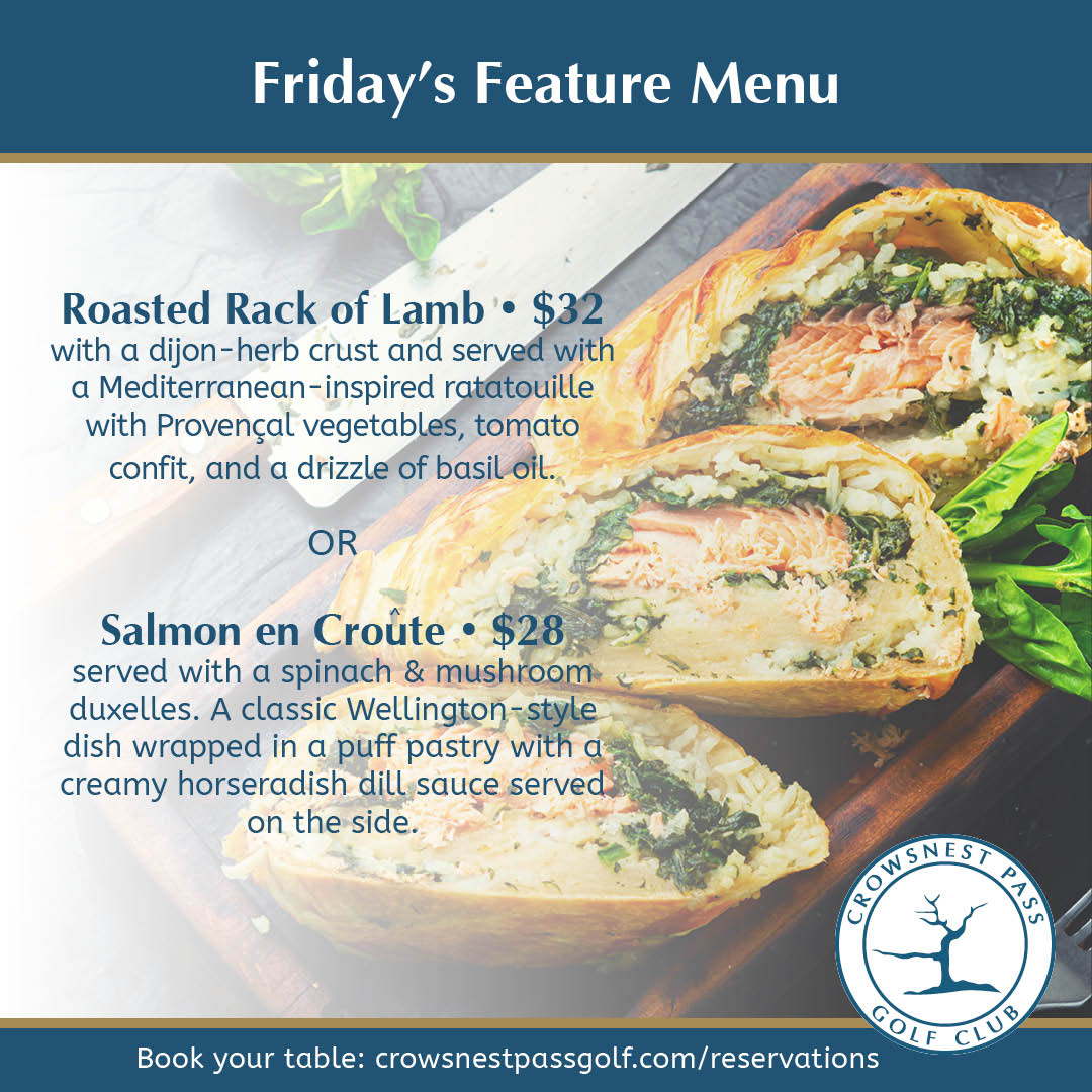 april 25 social menu